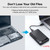 USB 3.0 2.5” SATA Hard Drive Enclosure – Portable External HDD/SSD Case with 5 Gbps Transfer & Aluminum Housing