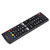 LG remote with red power button and numeric keypad