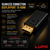 DisplayPort to HDMI Adapter DP Male to HDMI Female Converter 4K 60Hz Plug Play