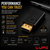 DisplayPort to HDMI Adapter DP Male to HDMI Female Converter 4K 60Hz Plug Play