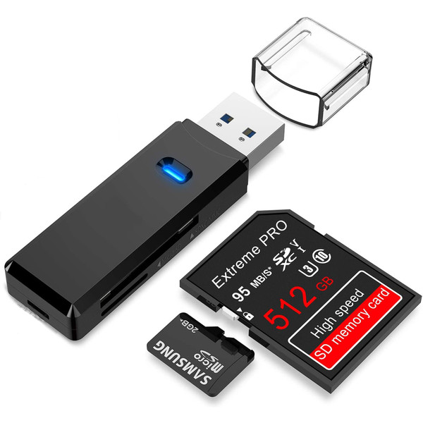USB 3.0 SDHC SDXC MMC Micro Mobile SD T-FLASH Multi Memory Card Reader