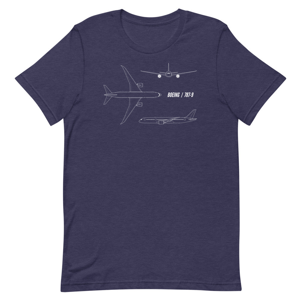 Boeing 787-9 Aircraft T-Shirt