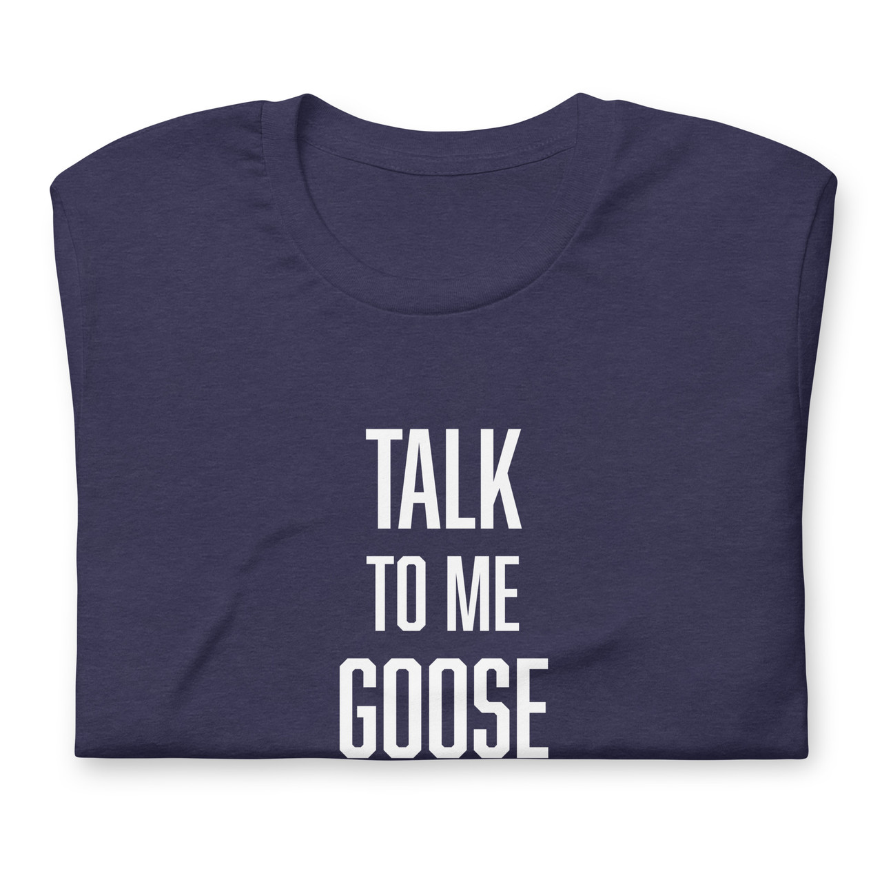 【talk to me】二重シャツ　M unisex-tri-blend-t-shirt-red-