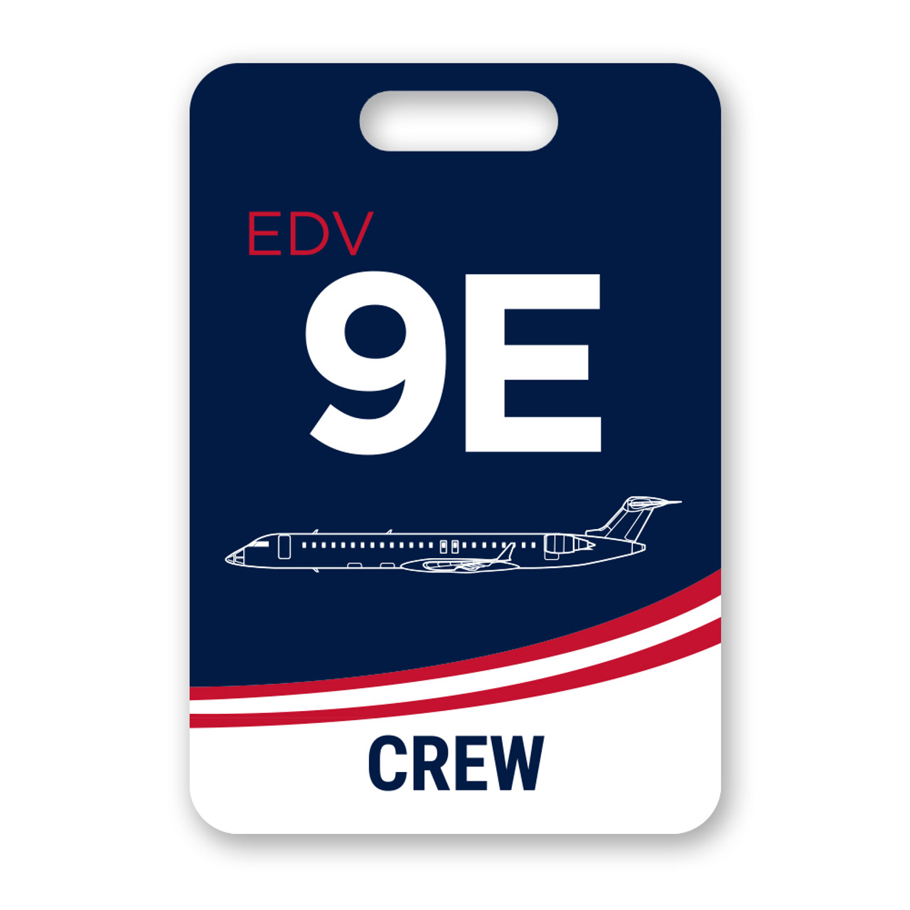 【全品送料無料】 Bombardier 9E/EDV CRJ Tag Luggage Crew 900 旅行かばん・小分けバッグ