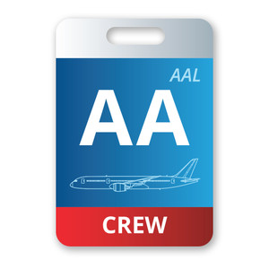 AA/AAL Boeing 787-9 Crew Luggage Tag is perfect for pilots, flight attendants, and crew members. AA/AAL Boeing 787-9 Crew Luggage Tag is perfect for pilots, flight attendants, and crew members.