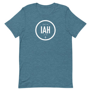 IAH - Houston George Bush Airport Code T-Shirt
