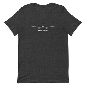 Airbus A330 Aircraft Front Profile T-Shirt Airbus A330 Aircraft Front Profile T-Shirt