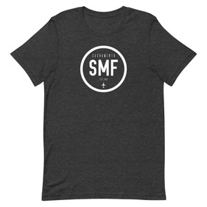 Sacramento Airport Code SMF T-Shirt