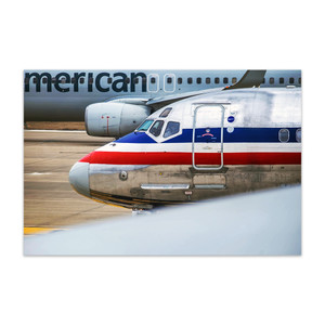 American MD80 Between Planes at DFW Poster American MD80 Between Planes at DFW Poster