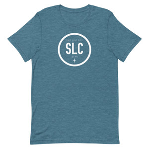 Salt Lake City Airport Code SLC T-Shirt Salt Lake City Airport Code SLC T-Shirt