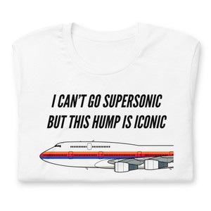 Boeing 747 Iconic Hump T-Shirt Boeing 747 Iconic Hump T-Shirt
