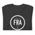 Frankfurt Airport Code FRA T-Shirt Frankfurt Airport Code FRA T-Shirt