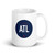 Atlanta Airport Code ATL Coffee Mug