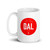 Dallas Love Field Airport Code DAL Coffee Mug Dallas Love Field Airport Code DAL Coffee Mug
