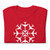 Airbus A380 Christmas Snowflake T-Shirt