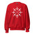 Embraer E175 Snowflake Holiday Christmas Aviation Sweatshirt