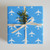 Airplane Wrapping Paper Airbus A380 - Sky Blues Color Set of 3