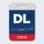 DL / DAL Boeing 757-300 Crew Luggage Tag is perfect for pilots, flight attendants, and airline professionals.