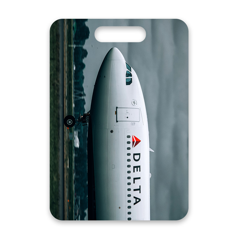 Delta Airbus A330 Photo Luggage Tag Delta Airbus A330 Photo Luggage Tag
