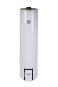 Bojler na drva z električnim grelcem 80L