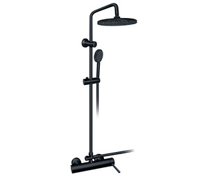 Črna armatura za tuš kad ROSAN DARK JD37251 Črna armatura za tuš kad ROSAN DARK JD37251