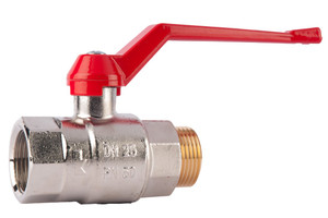 Krogelni ventil z Z/N navojem - KOVINA