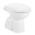 Stoječa WC školjka ROCA ADELE - A344196000, odtok v tla