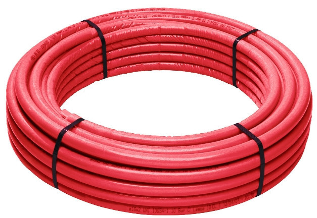 Rdeča aluplast cev 32x3 z izolacijo - 6mm