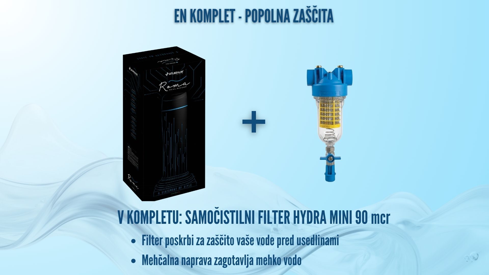 Mehčalna naprava za vodo