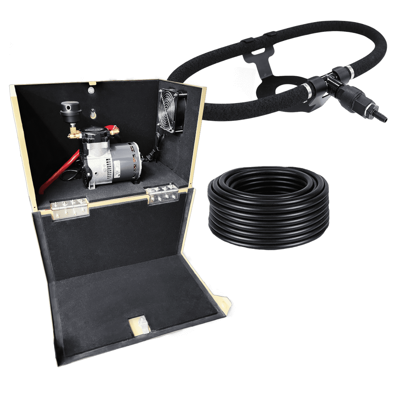 Can-Air ECO Pond Aeration System with Cabinet, Pond Aeration