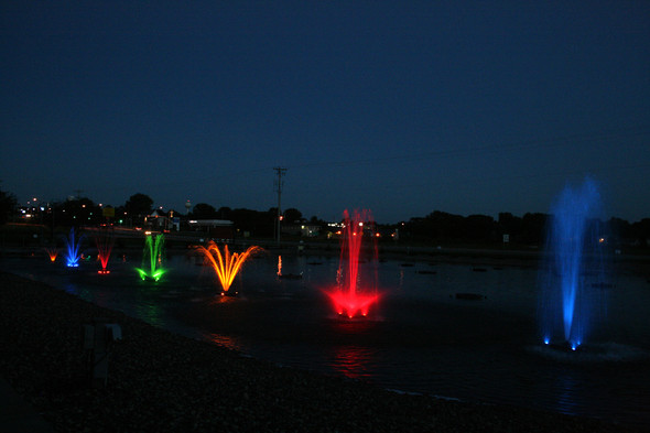 Kasco RGB LED lights Fountain Lineup