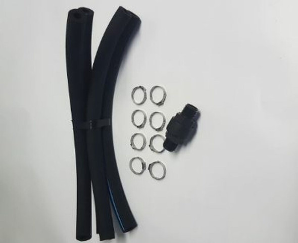 Compete fine bubble diffuser tubing rebuild kit to easily replace bubble tubing on your Can Air diffuser.