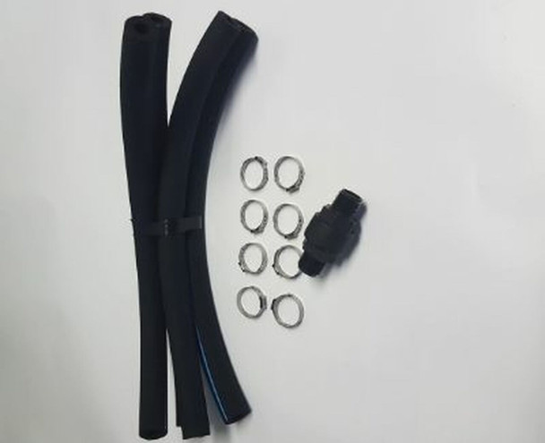 Compete fine bubble diffuser tubing rebuild kit to easily replace bubble airline on your Can Air diffuser.
