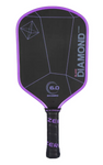 Six Zero Infinity Edgeless Black Diamond 16 mm Power Pickleball Paddle Six Zero Infinity Edgeless Black Diamond 16 mm Power Pickleball Paddle