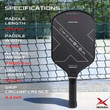 Clearance - Reanox T700 Raw Carbon Fiber Pickleball Paddle Clearance - Reanox T700 Raw Carbon Fiber Pickleball Paddle