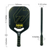 Clearance - Juciao  Aero Power (Yellow highlights) Pickleball Paddle
