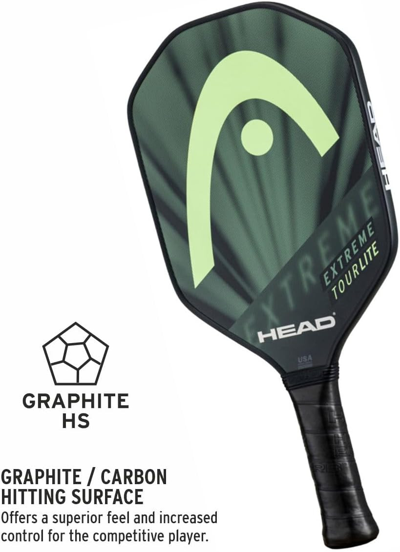 HEAD Extreme Pro Textured Graphite / Polymer Honeycomb Paddle