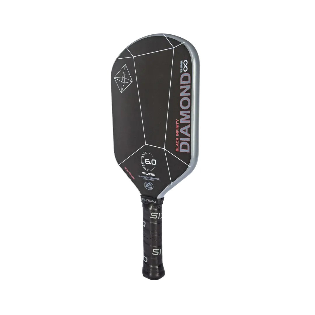 ピックルボールパドル 6.0 Six Zero Infinity カーボン Six Zero Infinity Black Diamond Pickleball Paddle