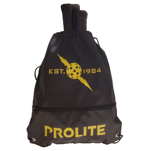 PROLITE Cinch Bag with paddles Black