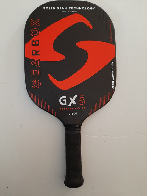 Gearbox GX 5 Red Pickleball Paddle 1