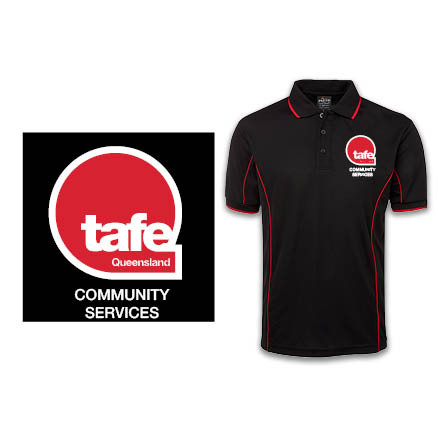 Mens   Community Services Polo Shirt