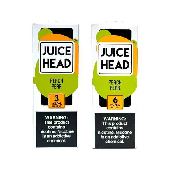 Juice Head E-Liquid Peach Pear 100ml