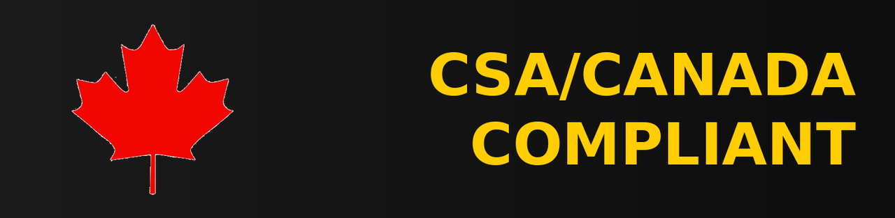 CSA/Canada Certified