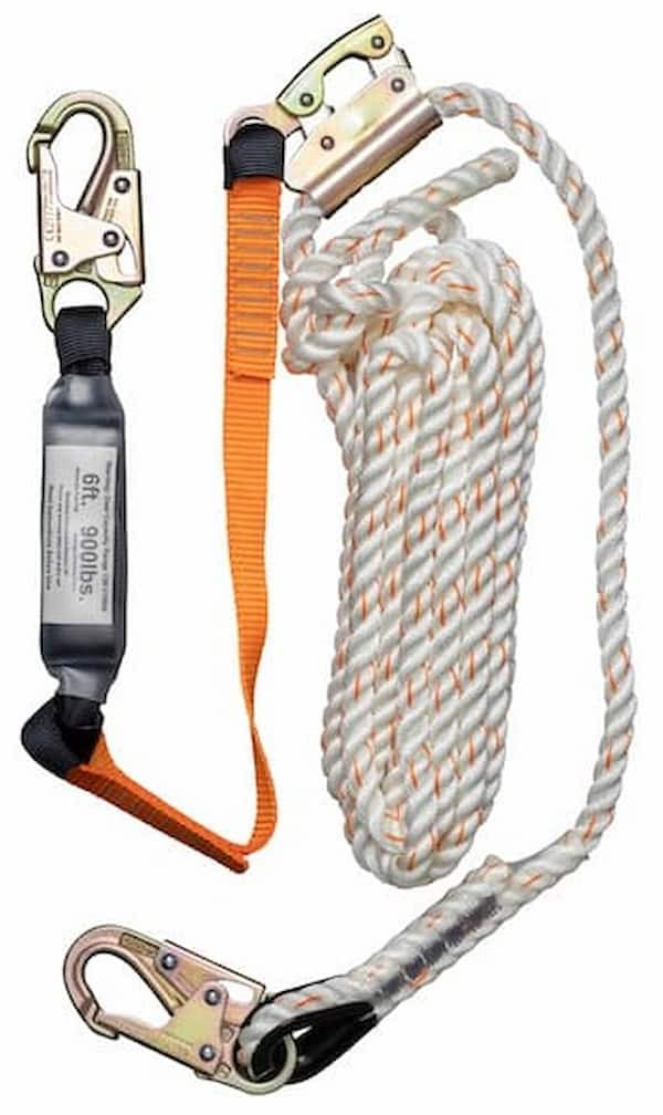 Malta 25' C7051 Vertical Lifeline Assembly | Fall Protection