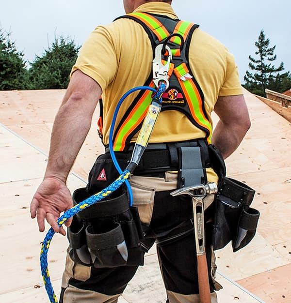 Fall Protection Tool Tool Lanyard With Carabiner Clip And