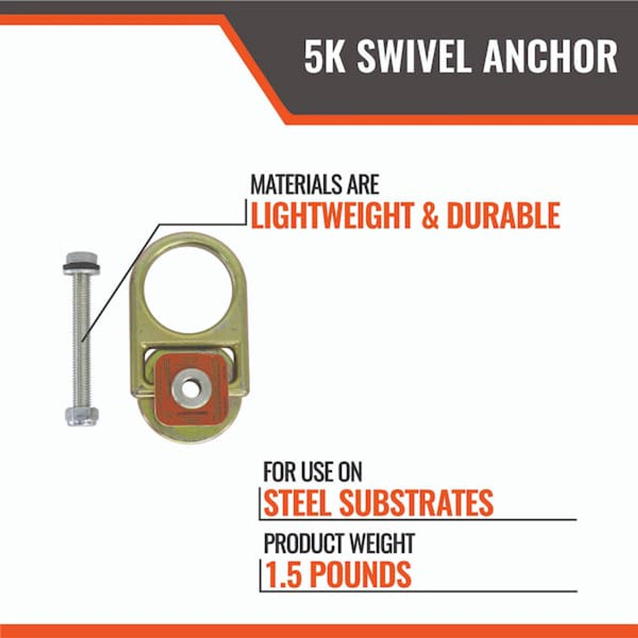 Malta Dynamics A7360 5k Swivel Anchor