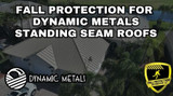 Fall Protection Anchors For Dynamic Metals Standing Seam Roofs