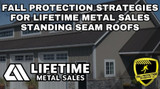Fall Protection Anchors for Lifetime Metal Sales SL1.0 Panels