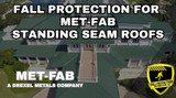 Compatible Fall Protection For Met-Fab by Drexel Roofs