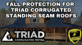 Fall Protection Anchors For Triad Corrugated Roofs
